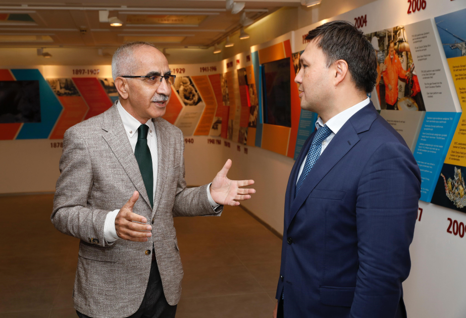 Делегация компании «КазМунайГаз» посетила Сангачальский терминал