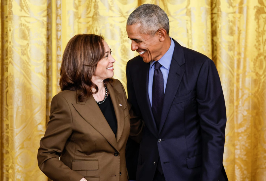 Barak və Mişel Obamalar Harrisin ABŞ prezidentliyinə namizədliyini dəstəkləyib