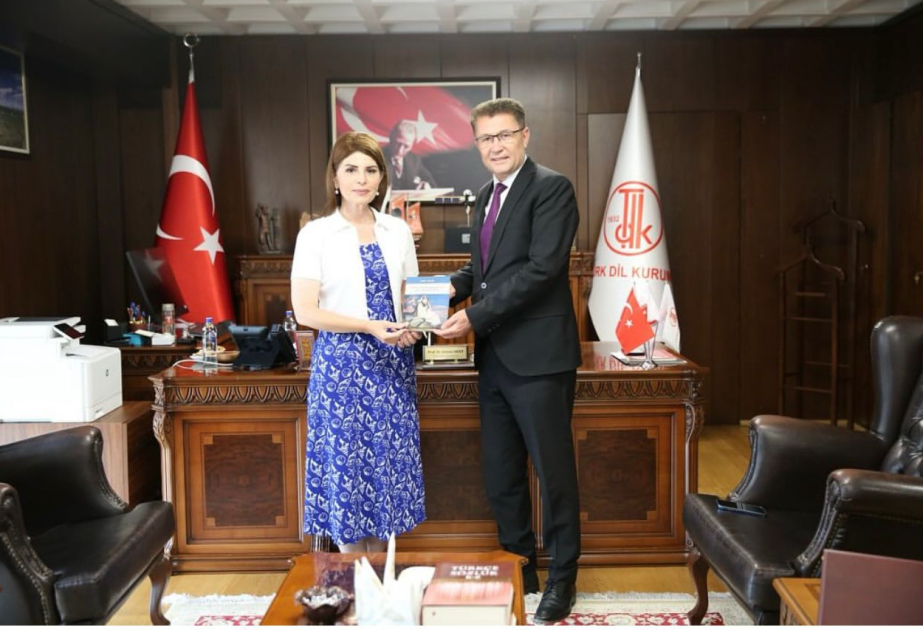 Türk Dil Qurumu ilə Monitorinq Mərkəzi arasında əməkdaşlıq məsələləri müzakirə edilib