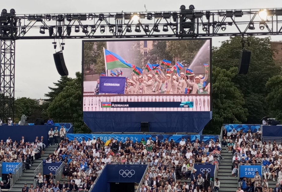 Paris 2024 Olympics: Azerbaijani athletes join Parade of Nations