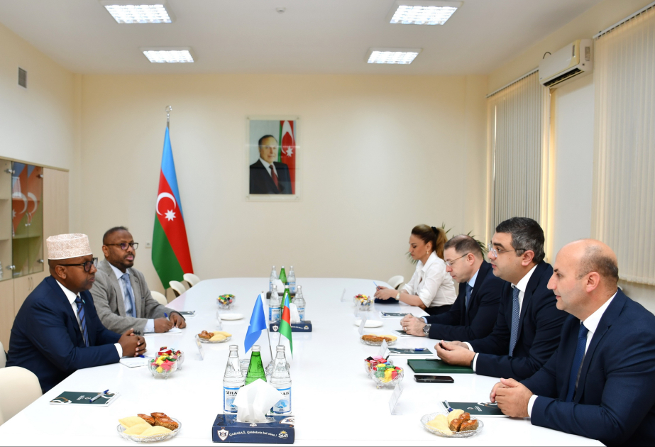 Somalinin naziri Sumqayıt Kimya Sənaye Parkının fəaliyyəti ilə tanış olub