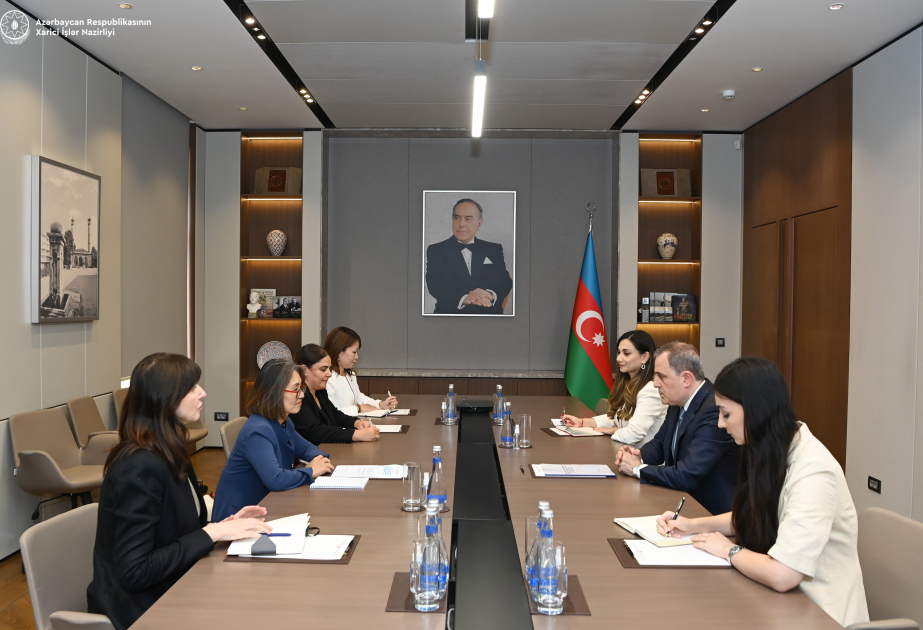 Ceyhun Bayramov BMT-nin regional direktoru ilə COP29-a hazırlıq işlərini müzakirə edib