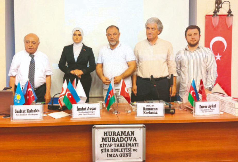 İstanbulda azərbaycanlı şairin “Ay Laçın, can Laçın” kitabının təqdimatı olub