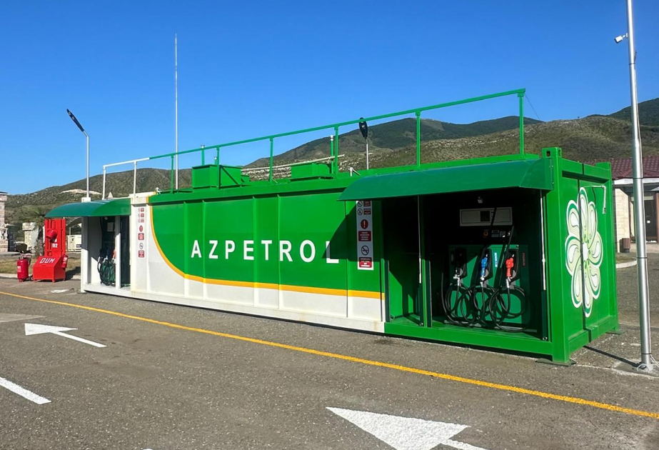 “Azpetrol” şirkəti Xocalının Əsgəran qəsəbəsində modul tipli YDM istifadəyə verib