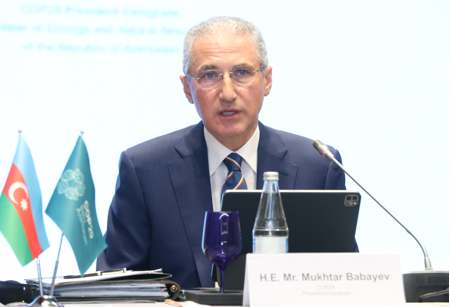 Mukhtar Babayev: "La COP29 crea grandes oportunidades para Azerbaiyán"