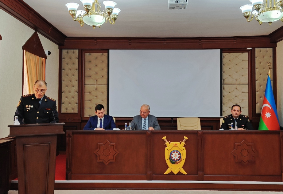 Naxçıvanda Milli Məclisə seçkilərdə polisin xidməti fəaliyyətinə həsr olunan seminar-müşavirə keçirilib