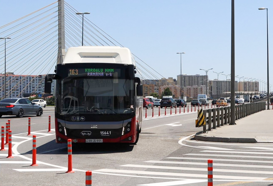 Koroğlu NMM-dən hərəkət edən 300-dən çox avtobus Heydər Əliyev prospektinə daxil olmayacaq