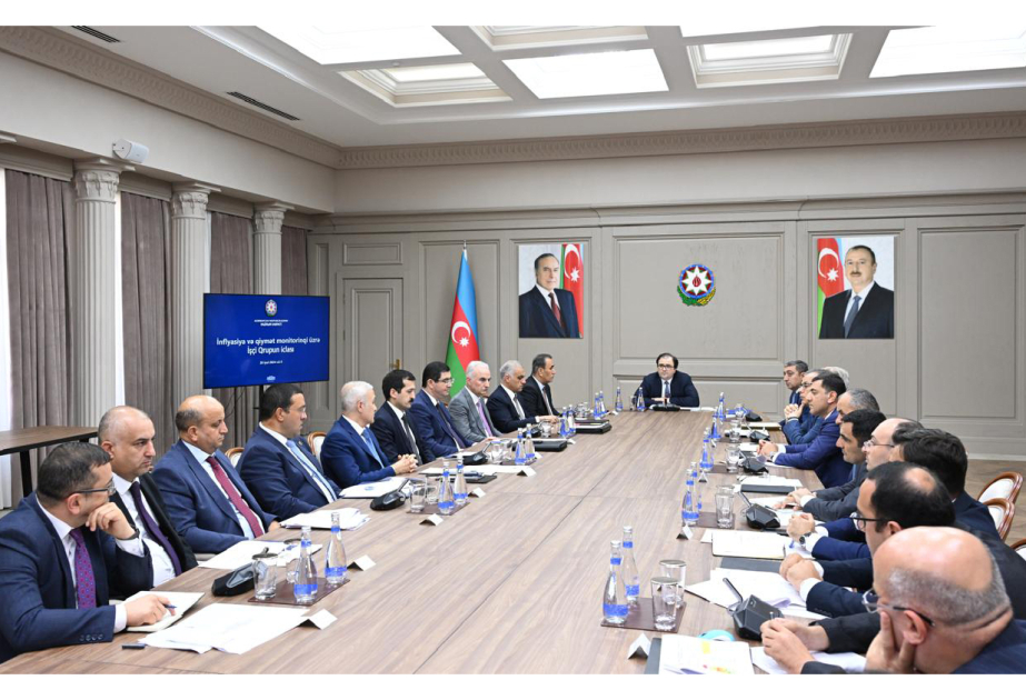 “İnflyasiya və Qiymət Monitorinqi” üzrə İşçi Qrupun növbəti iclası keçirilib