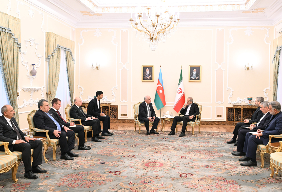 Azerbaijani PM meets with Iranian President Masoud Pezeshkian in Tehran