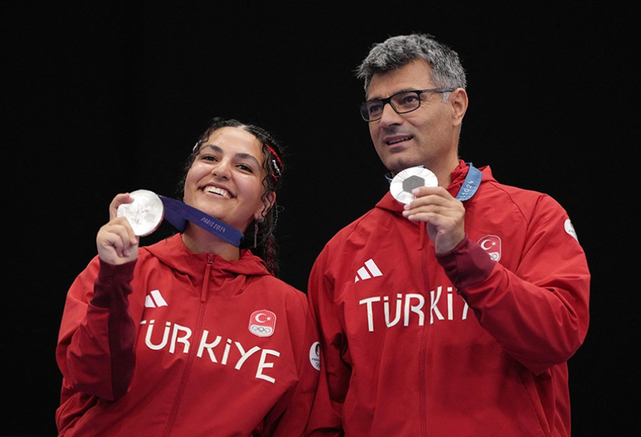 La medalla histórica de los atletas turcos en "París-2024"