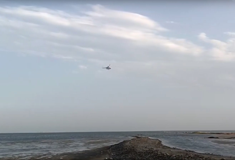 FHN: Batdığı ehtimal olunan şəxsin axtarışına helikopterlər cəlb olunub