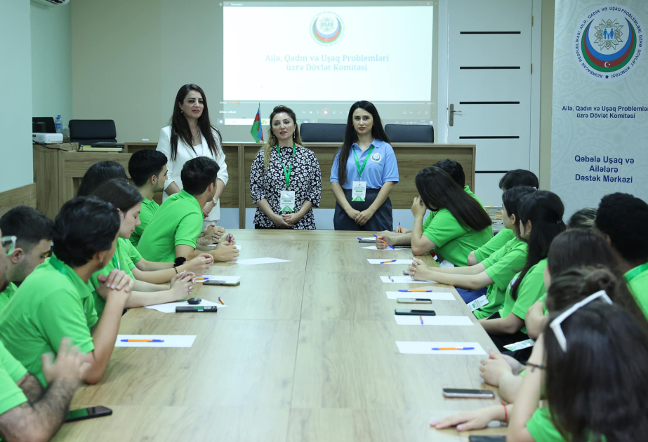 Yay Təlim Proqramının iştirakçıları Qəbələ Uşaq və Ailələrə Dəstək Mərkəzi ilə tanış olublar