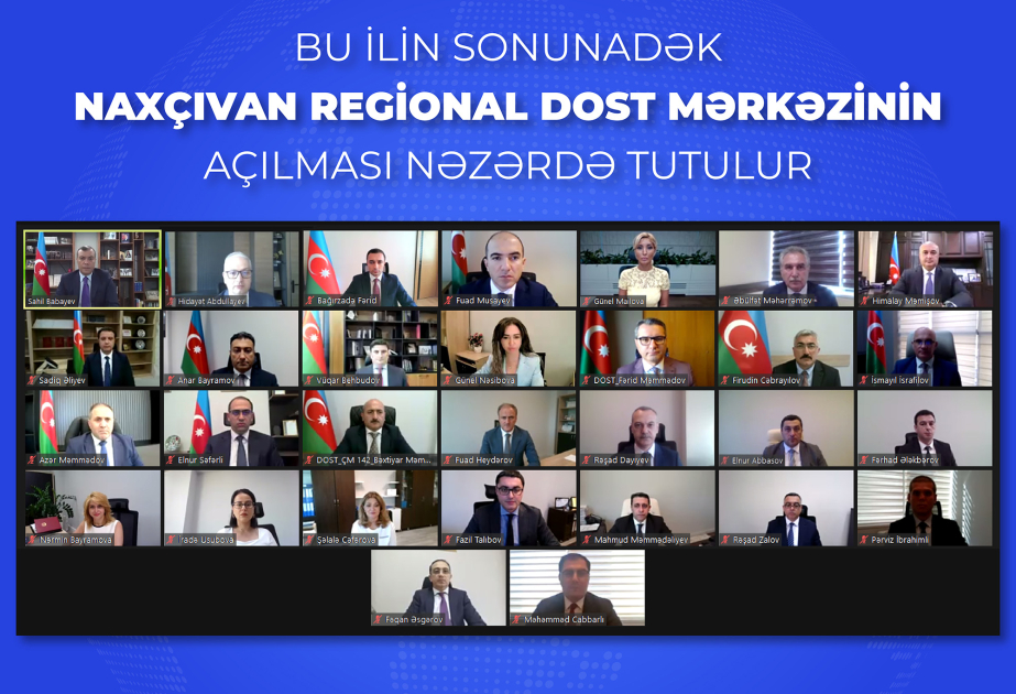 İlin sonunadək Naxçıvan Regional DOST Mərkəzinin açılması planlaşdırılır
