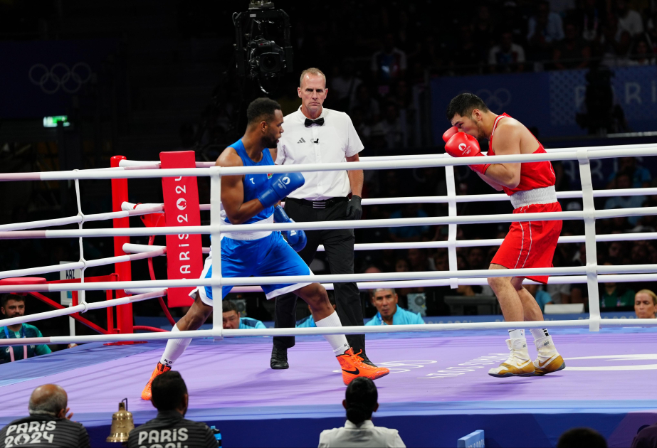 Azerbaijani boxer guaranteed at least Olympic bronze after quarterfinal victory
