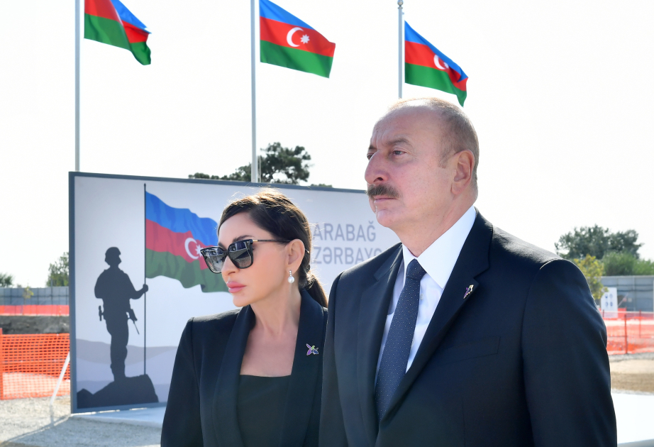 El Jefe de Estado de Azerbaiyán y la Primera Vicepresidenta felicitaron al campeón olímpico