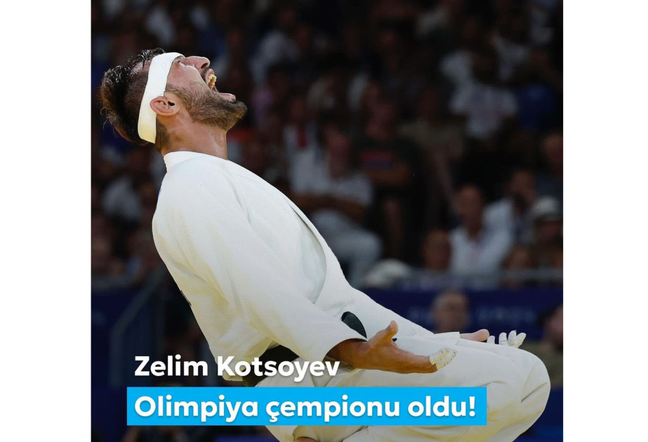 Olympische Spiele: Erste Vizepräsidentin Mehriban Aliyeva postet zum Sieg von Zelym Kotsoiev