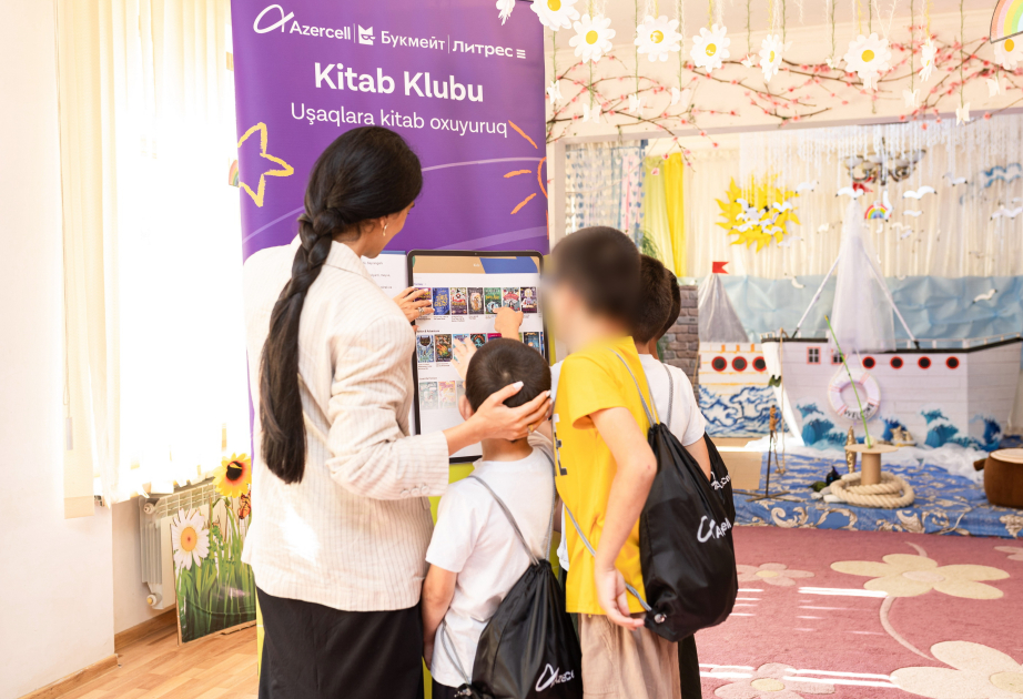 ®  Azercell's "Book Club" in Ganja!