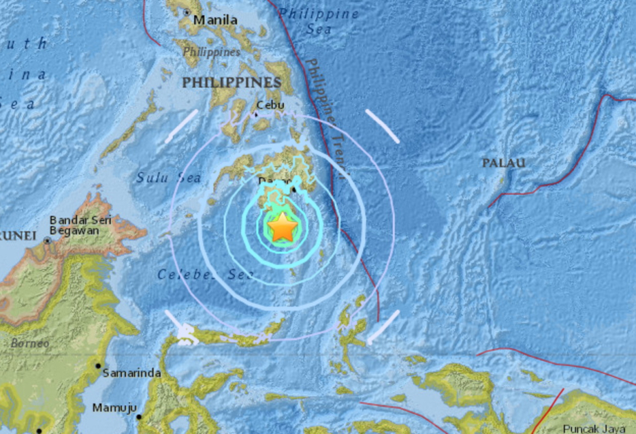 Sismo de magnitud 6,8 sacude sur de Filipinas