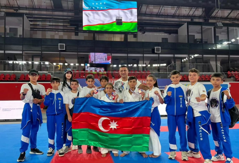 Aserbaidschanische Karatekas gewinnen 12 Medaillen bei Russia Open