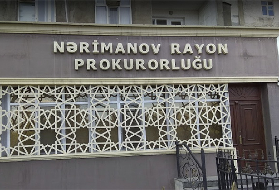 Nərimanov rayonunda qəsdən adam öldürməkdə şübhəli bilinən şəxs tutulub