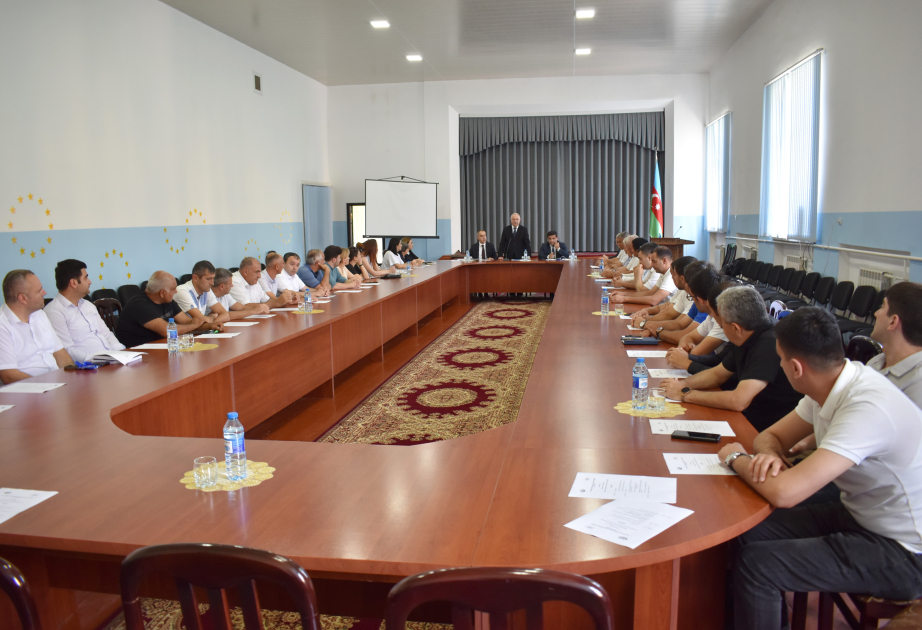 Şəkidə “Vətəndaşların seçki hüququnun təmini” mövzusunda maarifləndirmə tədbiri keçirilib VİDEO