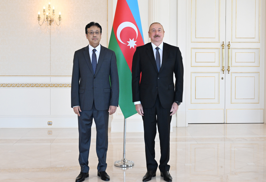Президент Ильхам Алиев принял верительные грамоты новоназначенного посла Пакистана в Азербайджане  ОБНОВЛЕНО ВИДЕО