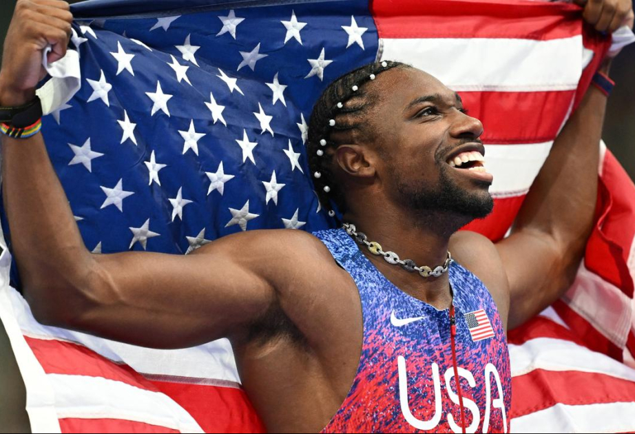Olympische Spiele: US-Sprinter Noah Lyles aktuell schnellster Mann der Welt