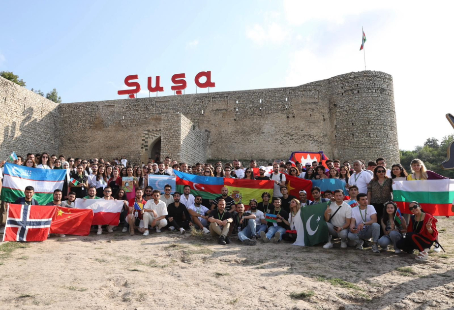 Participants of Fifth Diaspora Youth Summer Camp visit Khojaly, Asgaran, Shusha districts