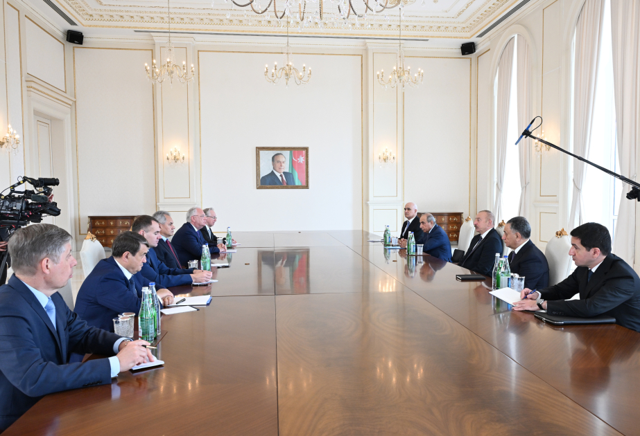 President Ilham Aliyev received Secretary of Russian Federation Security Council VIDEO