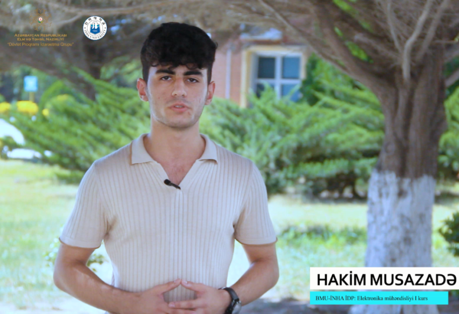 BMU tələbəsi: İki diplomu 4 il ərzində qazanmaq böyük üstünlükdür