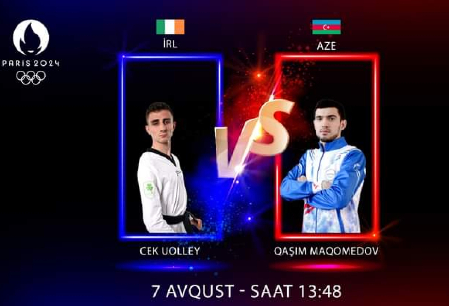 JO Paris 2024 : l’adversaire du taekwondoka azerbaïdjanais Qachim Magomedov dévoilé