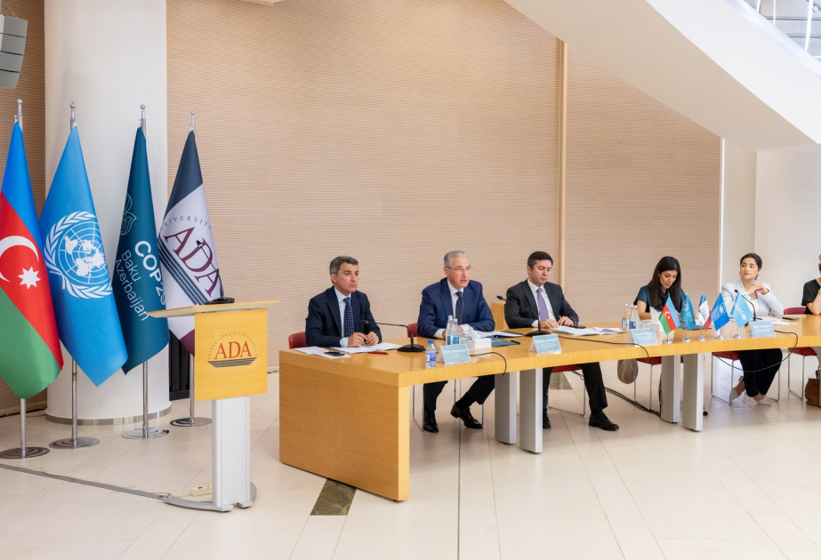 Gənc müəllimlər üçün “COP29 İqlim Dəyişikliyi üzrə Yay Düşərgəsi” layihəsinin açılış mərasimi olub