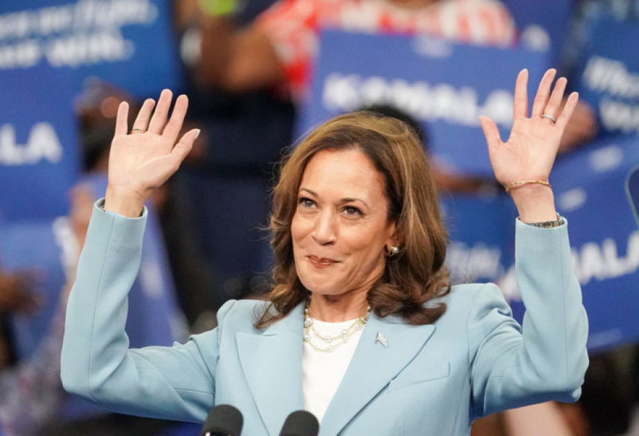 Harris Demokratlar Partiyasından prezidentliyə namizəd olduğunu açıqladı