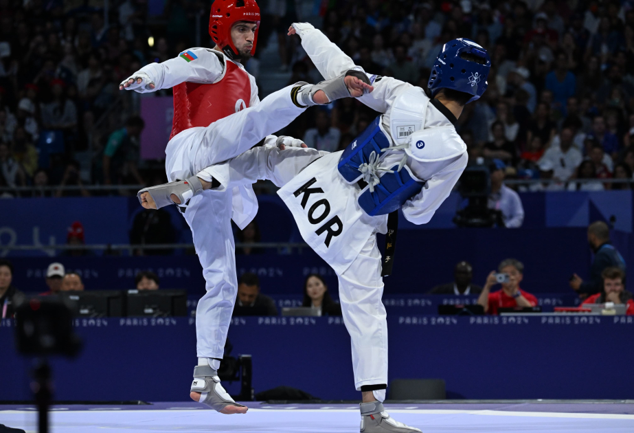 Azərbaycan taekvondoçusu Paris Olimpiadasında gümüş medal qazanıb