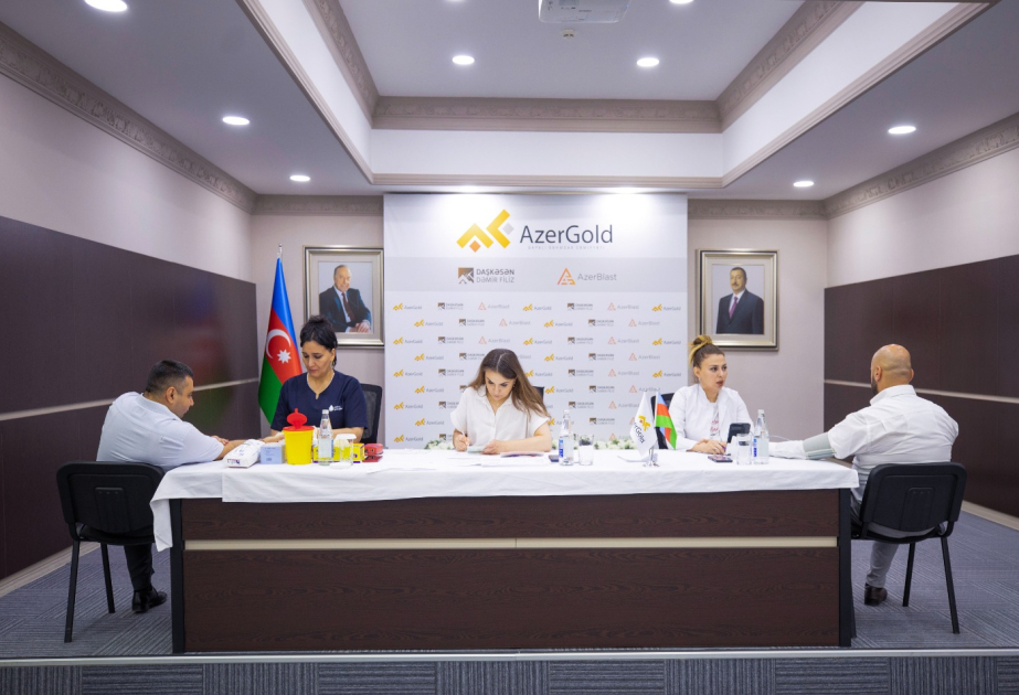 В ЗАО AzerGold состоялась очередная акция по сдаче крови