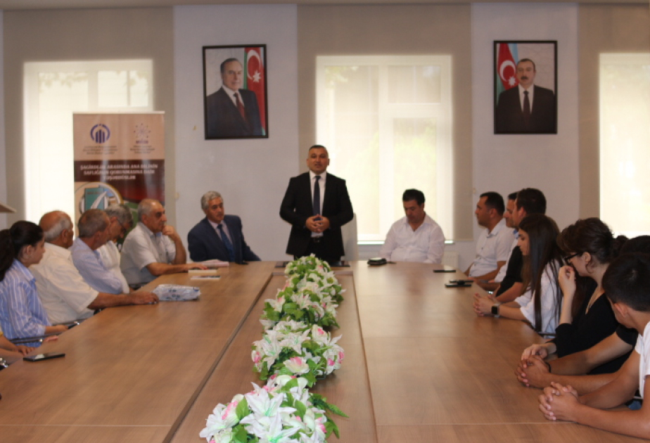 Biləsuvarda ana dili ilə bağlı layihənin yekun tədbiri keçirilib