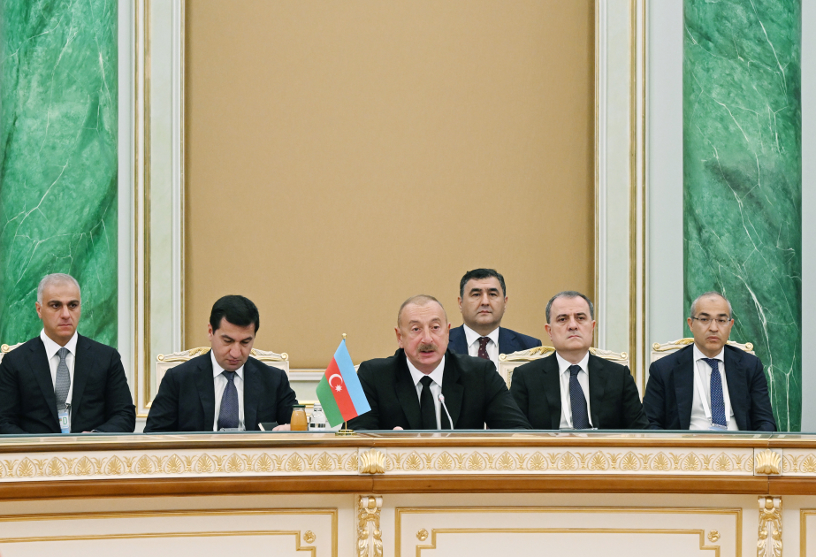 الرئيس: أذربيجان مستعدة لدعم المبادرات المشتركة مع دول آسيا الوسطى لحل المشاكل المتعلقة بتغير المناخ في منطقتنا
