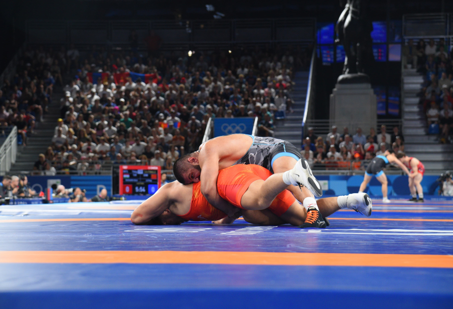 "París-2024": El luchador azerbaiyano se clasifica para las semifinales