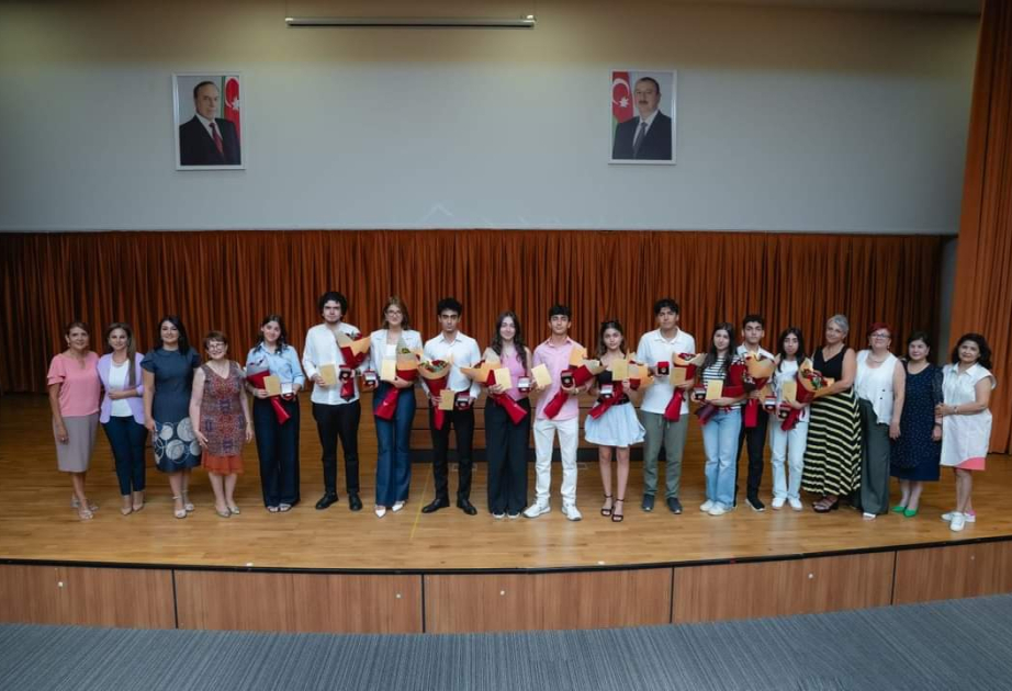 Bakı Avropa Liseyinin məzunlarının hamısı ali məktəblərə yüksək ballarla qəbul olur