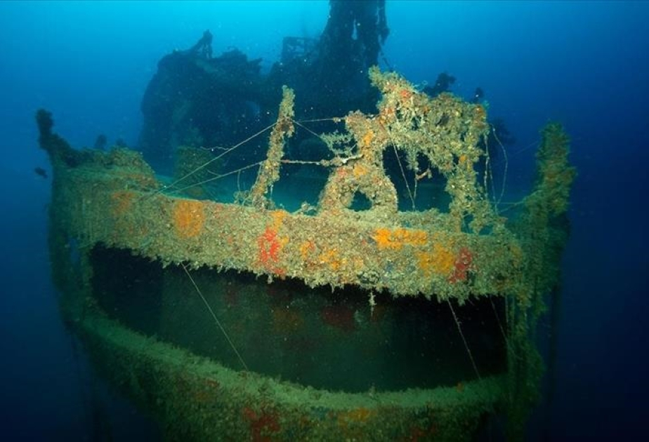 20-year-old sunken Ulla ship photographed in Türkiye’s Iskenderun Bay