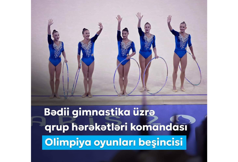 La première vice-présidente Mehriban Aliyeva félicite l’équipe azerbaïdjanaise de gymnastique rythmique