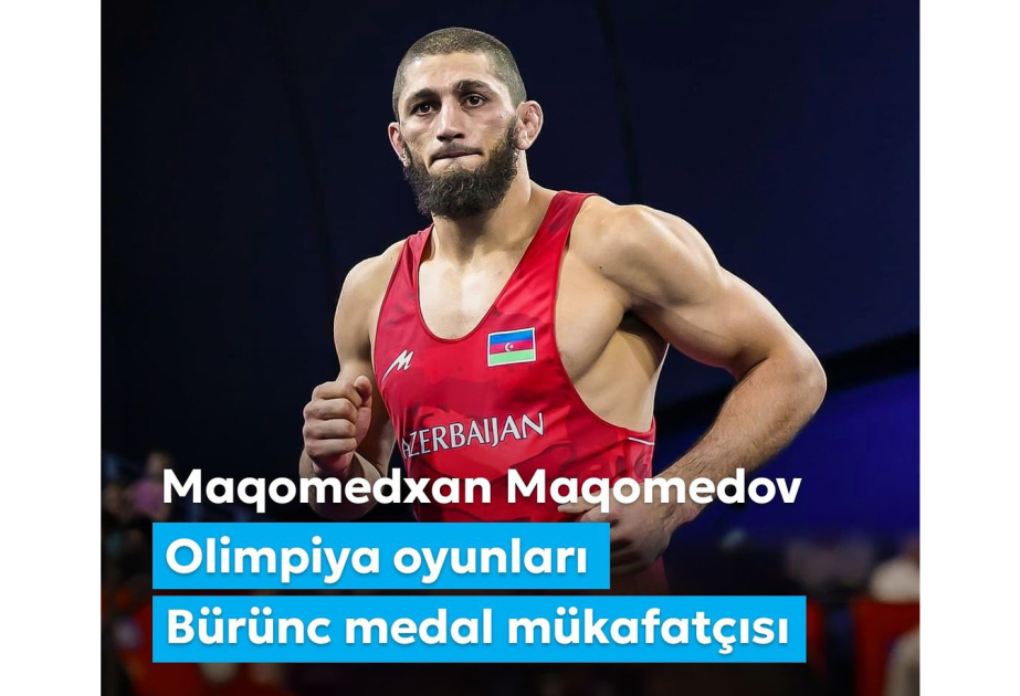 La première vice-présidente Mehriban Aliyeva partage une publication relative à la victoire de Magomedkhan Magomedov aux JO Paris 2024