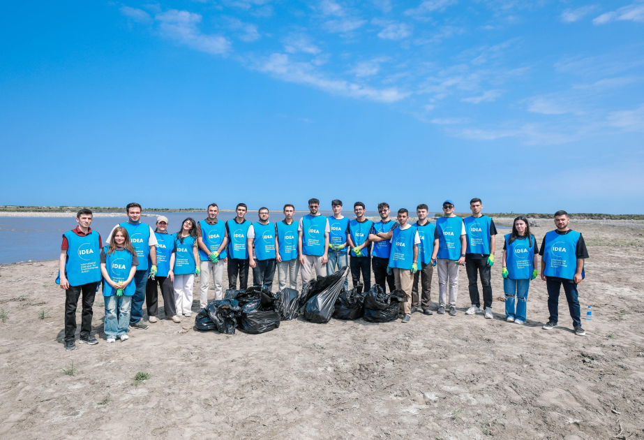 IDEA organizes Kura riverbank cleanup campaign
