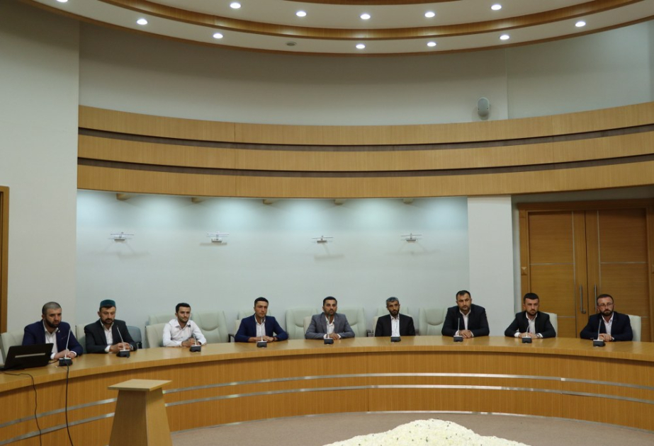 Zaqatalada yeni təyinat almış din xadimləri ilə görüş olub