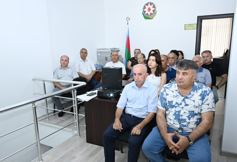 124 saylı Şuşa-Ağdam-Xocavənd dairə seçki komissiyasının üzvləri seçkilərə hazırlıq barədə maarifləndirilib