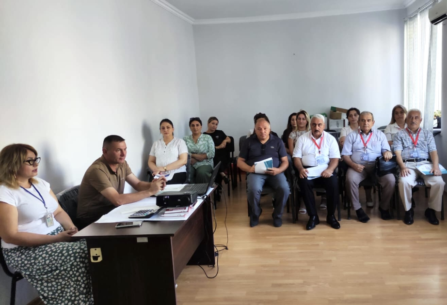 Abşeron rayonunda MSK-nın təşkil etdiyi maarifləndirici təlimlər davam edir