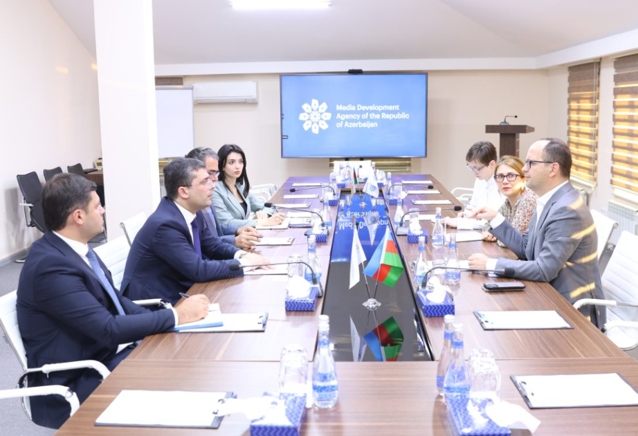 Azerbaijan’s Media Development Agency hosts meeting with OSCE/ODIHR Election Observation Mission representatives