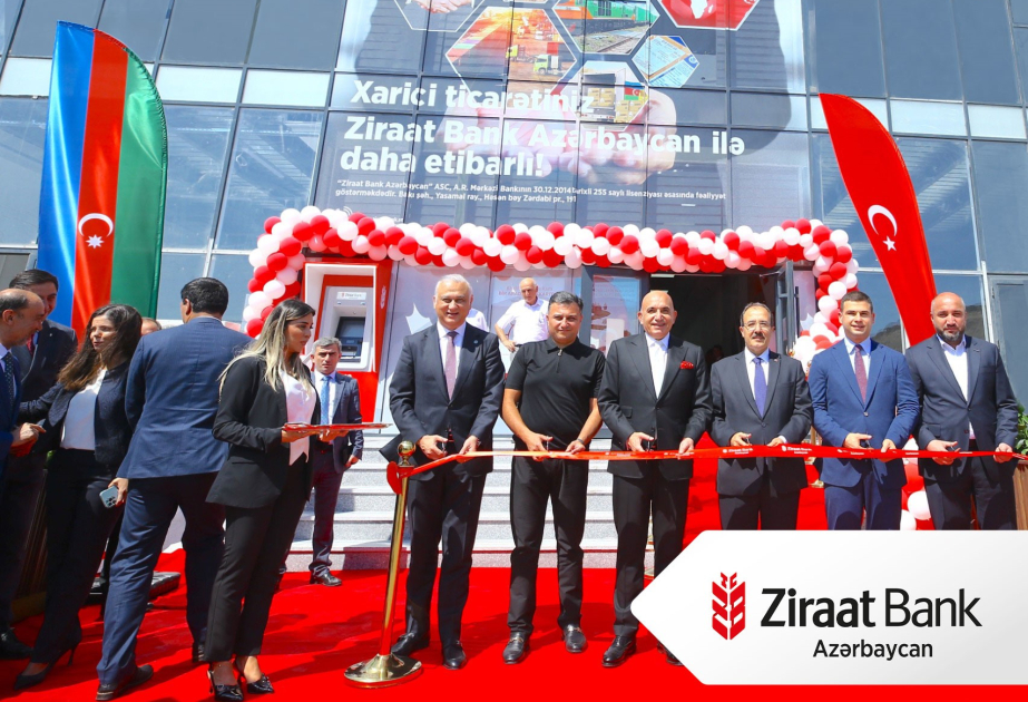 ® “Ziraat Bank Azərbaycan” sayca 9-cu filialının açılışını edib