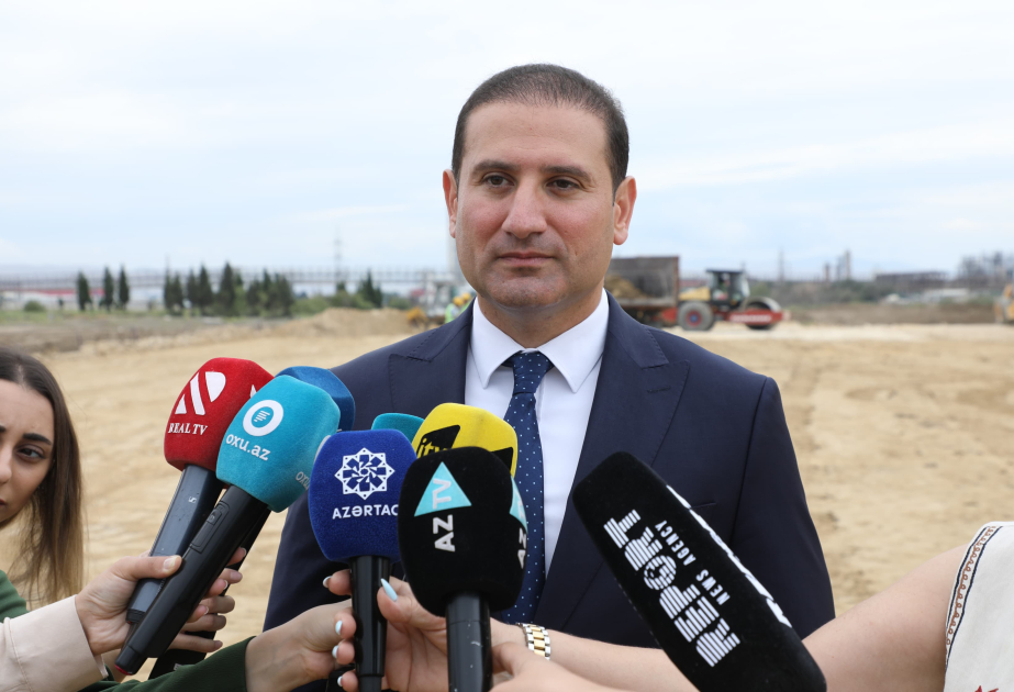 İZİA: Bu ilin sonunadək Sumqayıt Kimya Sənaye Parkında iki müəssisənin fəaliyyətə başlaması nəzərdə tutulur