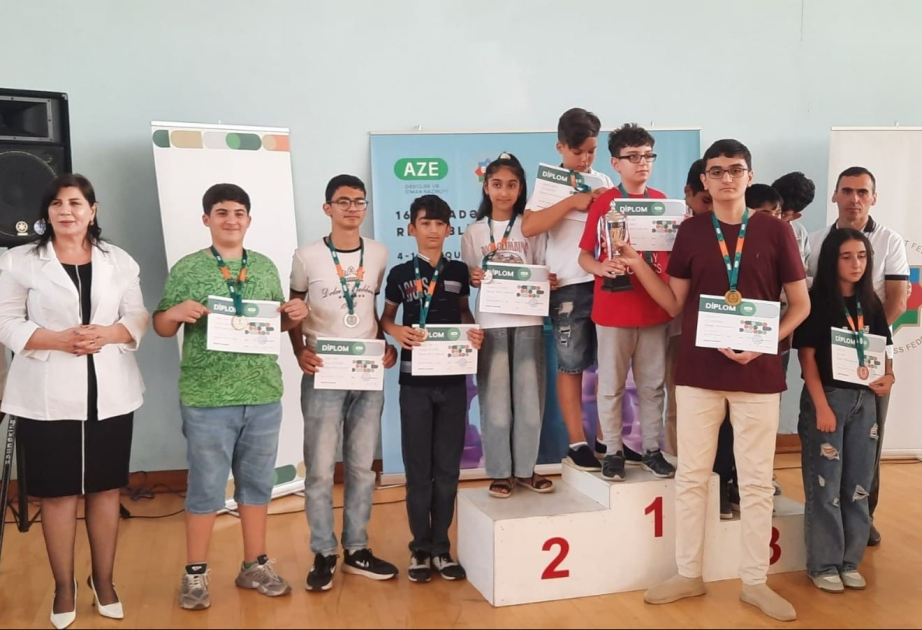 Qaxda yeniyetmələr arasında Respublika Şahmat Olimpiadası başa çatıb
